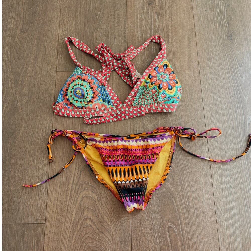 Luli‎ Fama Rainforest Ibiza Bohemian 2 Piece Bikinis Set